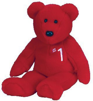 

TY Beanie Babies 1 Bear - 12 inch(Red)