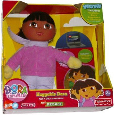 

Fisher-Price Dora The Explorer 12 Inch Huggable Plush Dora(Pink)