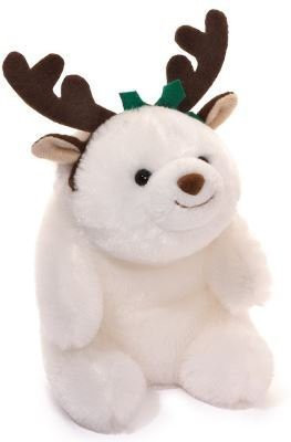 

Gund 5" Lil' Snuffles Bear Reindeer - 12 inch(White)