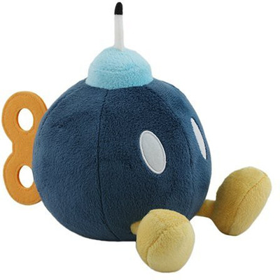 

Little Buddy Toys Bob Omb 6" Plush - 7 inch(Blue)