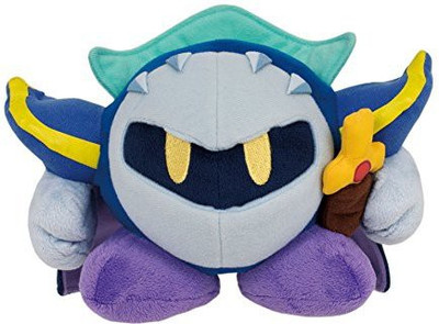 

Sanei Sanei Kirby Adventure Series All Star Collection Meta Knight 5.5" Plush - 25 inch(Multicolor)