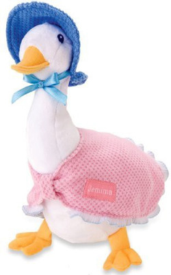 

Kids Preferred The World Of Beatrix Potter Nursery Jemima Puddle Duck - 10 inch(White)