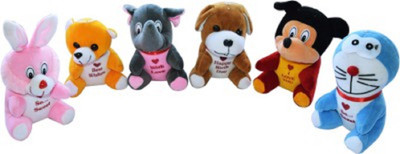 

Metboll Stoy Cartoon Character /6pcs Set/Metboll-099 - 18 cm(Multicolor)