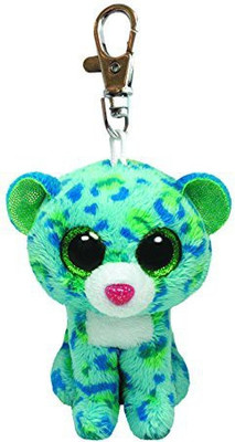 

ty Beanie Boos Leona Leopard Clip(Green)