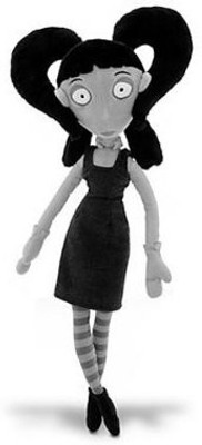 

Disney Tim Burton Frankenweenie " Elsa Van Helsing " Plush Doll - 12.99 inch(Black)