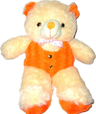 

soniya Enterprises teddy bear - 50 cm(Orange)