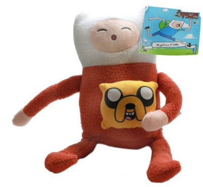 

Jazwares Adventure Time 10" Plush Finn In Pajamas - 11 inch(Red)