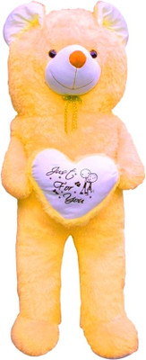 

Toys Gallery 5 Feet Brown Teddy Bear Jumbo Sized (Color may vary) - 152 cm(Apricot)
