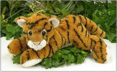 

Wishpets 12" Floppy Bengal Tiger Plush - 8.7 inch(Brown)