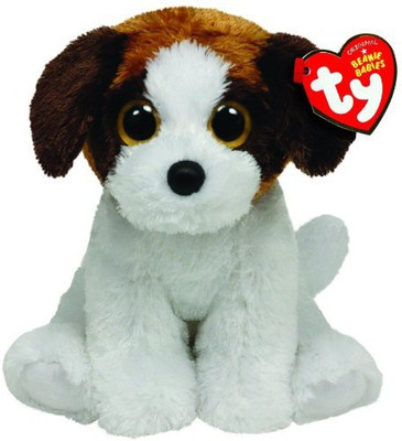 

TY Beanie Babies Yodel Dog Plush(White)