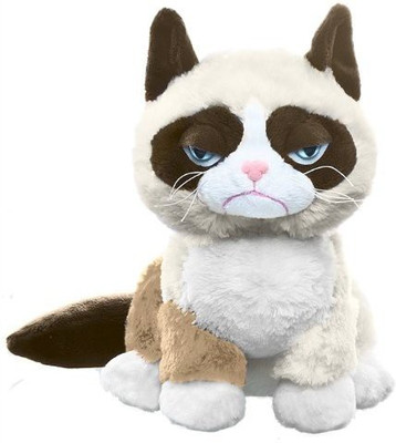 

Ganz Grumpy Sitting Cat 8" Plush - 20 inch(Multicolor349)