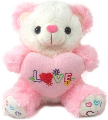 

Tickles Sweet I Love You Heart Teddy - 18 cm(Pink)
