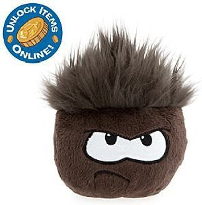

Disney S Club Penguin 4 Inch Plush Puffle Black - 8 inch(Brown)