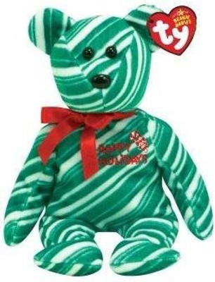 

ty Beanie Ba 2007 Holiday Teddy (Green Version)(Green)