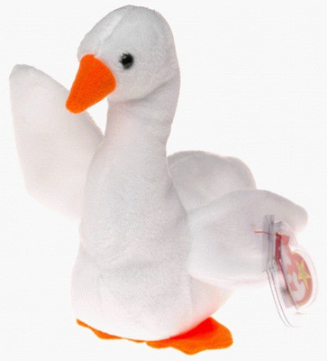 

TY Beanie Babies Gracie The Swan - 11 inch(White)