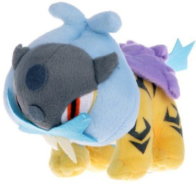 

Pokemon Character 55" Raikou Soft Animal Plush - 12 inch(Blue)