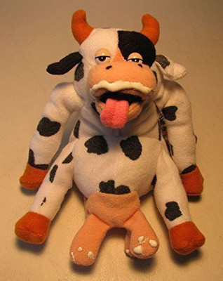 

Meanies Bessie Got Milked Series 2 Bean Bag Plush From The(White)