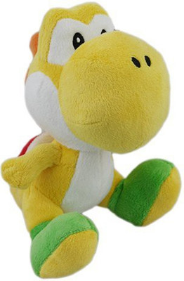 

Little Buddy Toys Nintendo Official Super Mario Yoshi Plush6"Yellow - 10 inch(Yellow)
