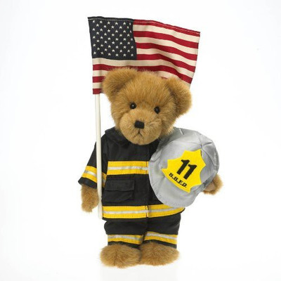 

Boyds Bears Firefighter Mcbruin 911 Commemorative Plush Bear 10"(Brown)