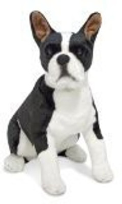 

Melissa & Doug Boston Terrier Plush - 24 cm(Multicolor)