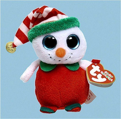 ty Ba Beanies Cheery Snowman(White)