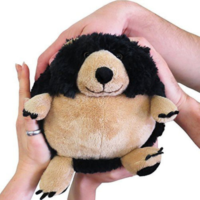 Squishable Mini 7" Black Bear(Brown)