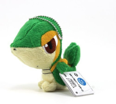 

Banpresto Pokmon Best Wishes Plush Ball Chain 4" Snivy/Tsutarja(Green)