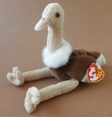 

Unknown Ostrich Bird Plush Animal - 7 inch(White)