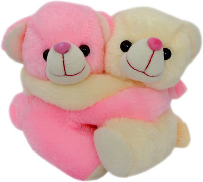 

Bubble Hut Couple Teddy Bear Soft Toy - 9 inch(Multicolor)
