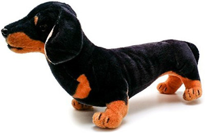 

VIAHART 18 Inch Dachshund Dog Animal Plush Dieter The Dachshund(Black)
