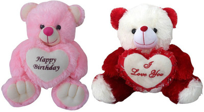 

Advance Hotline Happy Birthday & I Love You Teddy - 40 cm(Multicolor)