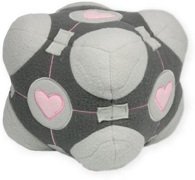 

NECA Official Valve Portal Weighted Companion Cube Plush - 8 inch(Brown)