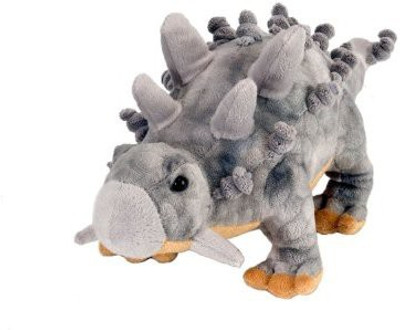 

Wild Republic Dinosauria Mini Ankylosaur 10" Plush - 5.12 inch(Grey)