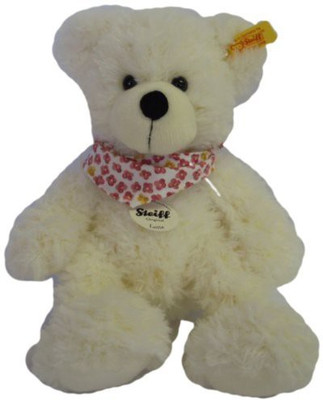 

Steiff 11" Plush White "Lotte" Bear With Bandana(White)