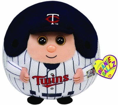 

TY Beanie Babies Mlb Minnesota Twins Large Plush(Blue)