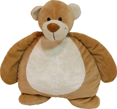 

Surbhi Teddy Cushion - 43 cm(Brown, Beige), Beige;brown