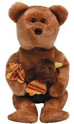 

ty Beanie Babies Pilgrim The Bear (Internet Exclusive) - 8 inch(Brown)
