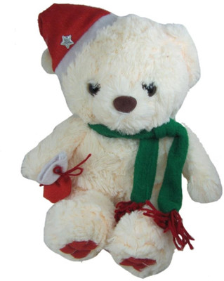 

Tickles Teddy with Cap - 10 inch(Cream)