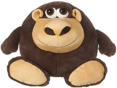 Ganz 13" Eyeballs Monkey Swinger Plush(Brown)
