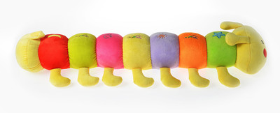 

Dimpy Stuff Caterpillar W/Emb. - 75 cm(Yellow)
