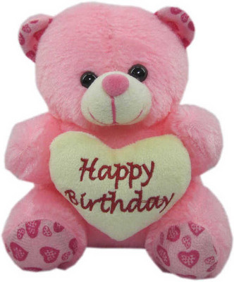 

Advance Hotline Happy Birthday Teddy bear - 12 cm(Pink)