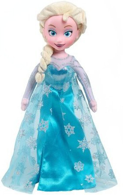 

Just Play Disney Frozen Elsa Plushmedium - 7 inch(Blue)