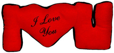 

Lata Valentine I Love You Cushion Pillow - 55 cm(Red)