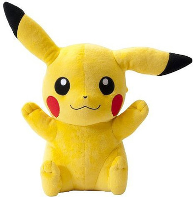 

Bubble Hut Pikachu Soft Toy - 15 inch(Multicolor)