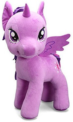 My Little Pony 20" Twilight Sparkle Plush Toy with Wings, Purple - 25 inch(Multicolor)