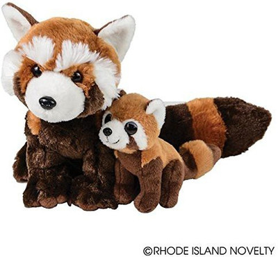

Adventure Planet Birth Of Life Red Panda With Ba Plush 11" H - 10 inch(Brown)
