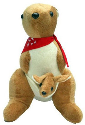 

Creative Kids Soft and Cuddly Kangaroo - 32 cm(Brown, White)