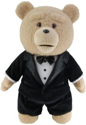 

Ted In Tuxedo 24" Plush With Sound - 10.5 inch(Black)