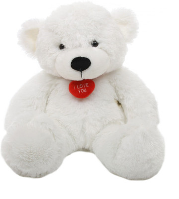 

Grab A Deal 2 Feet Big Teddy Bear with Red Neck I Love You Heart - 24 Inch(White)