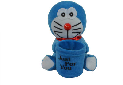 

O Teddy Little Doremon Pen Holder Just For You - 8 Inch(Blue)